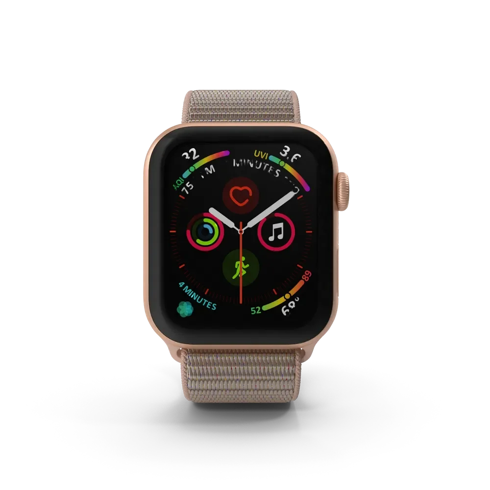 Apple Watch Series 4 — qızılı korpus